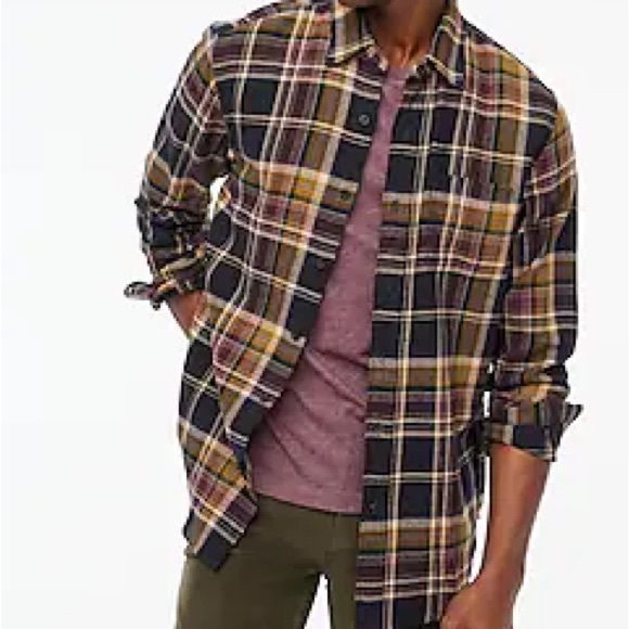 J. Crew Casual Flannel Button Down Shirt - Picture 5 of 5